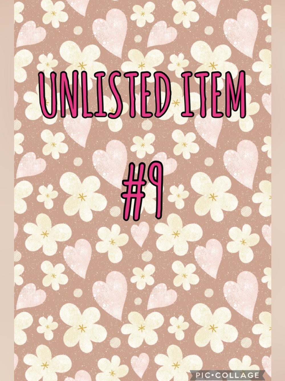 Unlisted Item 9